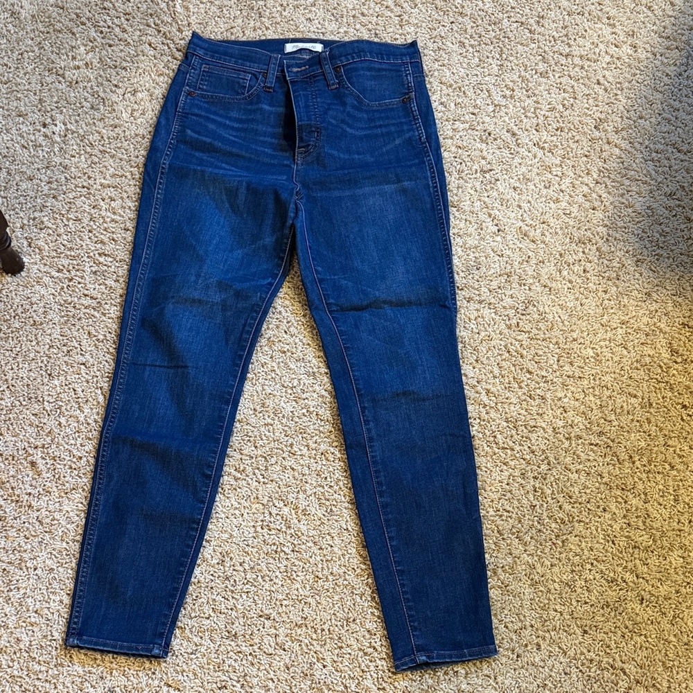 Madewell 10” high rise Skinny Jeans